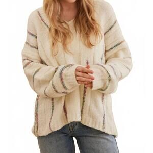 NEW MELLO cloud nine knit sweater in ivory